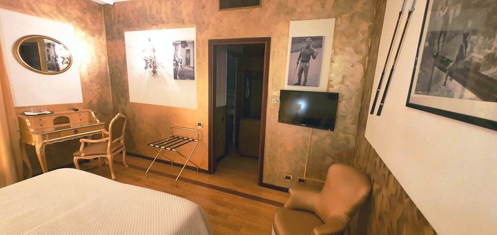 Camera tema Sport Admiral Hotel Milano